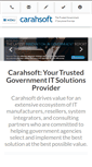Mobile Screenshot of carahsoft.com